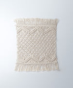 Load image into Gallery viewer, Chellah Macrame Handmade Cream Knitted Placemat
