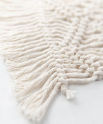 Load image into Gallery viewer, Chellah Macrame Handmade Cream Knitted Placemat
