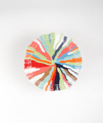 Load image into Gallery viewer, M&#39;Goun Handmade Cotton Colored Fringed Round Placemat
