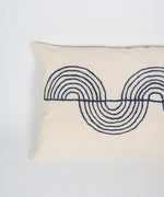 Load image into Gallery viewer, Majorelle Handmade Cotton Navy Blue Pillow Case
