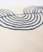 Load image into Gallery viewer, Majorelle Handmade Cotton Navy Blue Pillow Case
