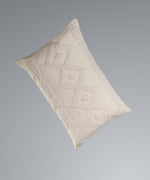 Load image into Gallery viewer, Majorelle Handmade Cotton Rectangle Cream Pillow Case
